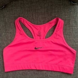 Hot Pink Nike Sports Bra